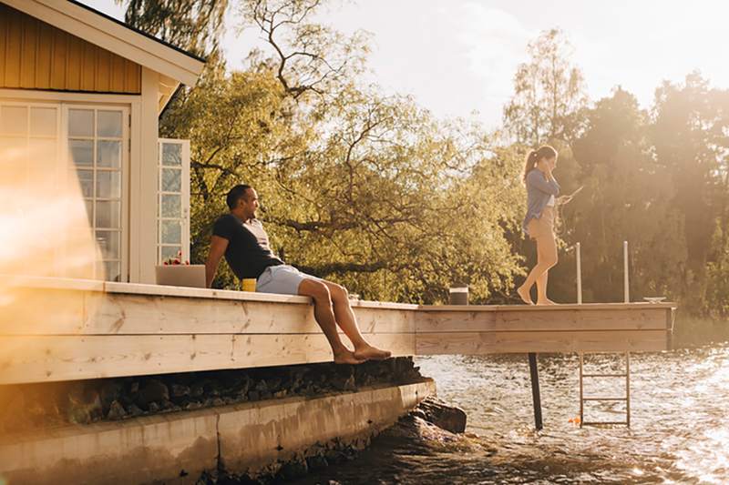 Featured image for post titled The Pros And Cons Of Buying A Lake House